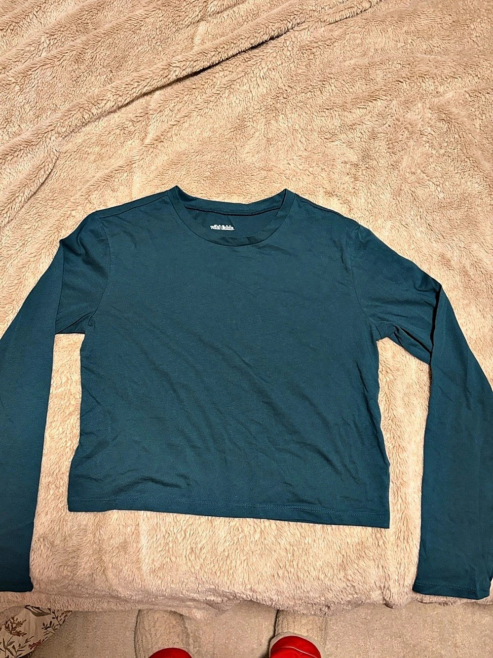 Wild Fable Crop Long Sleeve Tee
